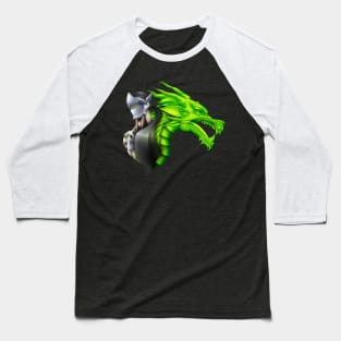 cyborg ninja dragon Baseball T-Shirt